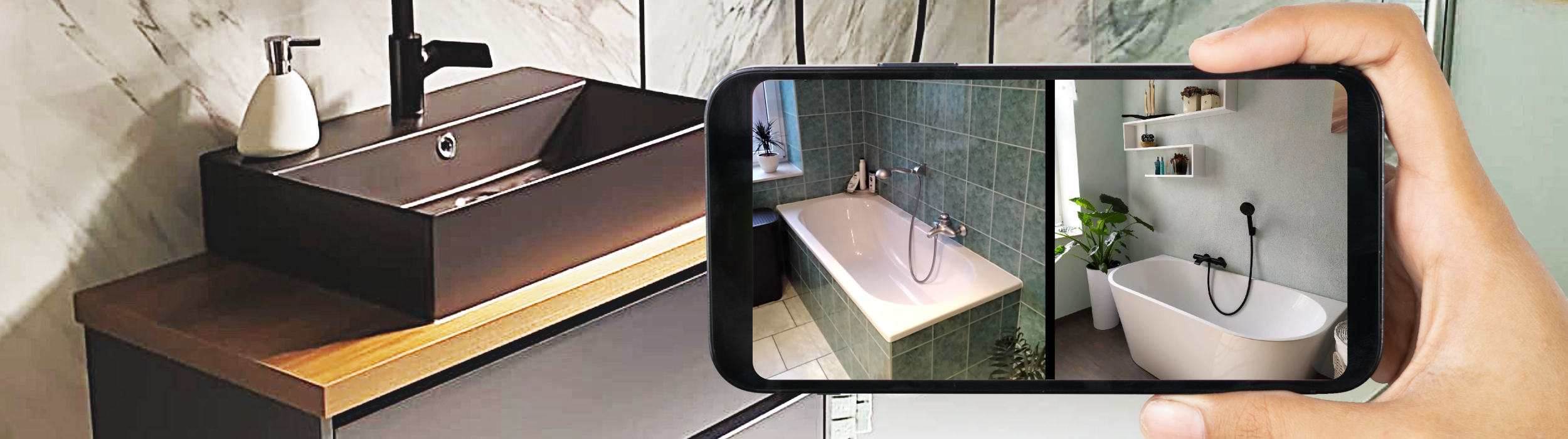 Badezimmer grün